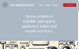 138 Appliances website