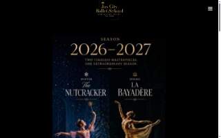 Ballet school website