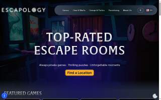 Escapology Escape Rooms McDonough website