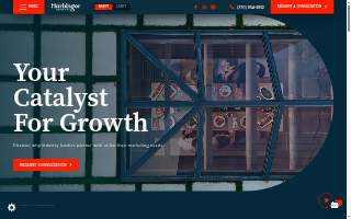 Harbinger Marketing website