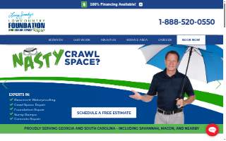Lowcountry Foundation and Crawl Space Repair website