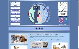 Luv Your Petz Pet Sitting, LLC website