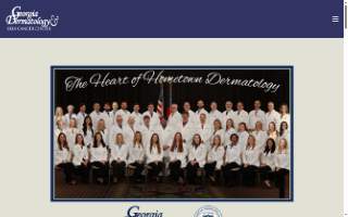 Georgia Dermatology & Skin Cancer Center, LLC website