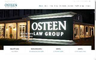 Osteen Law Group website