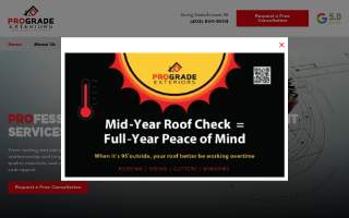 Prograde Exteriors Windows and Doors website