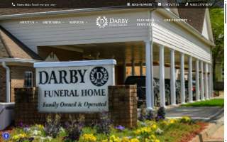 Darby Funeral Home website