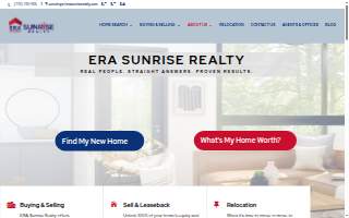 ERA Sunrise Realty, Inc. website