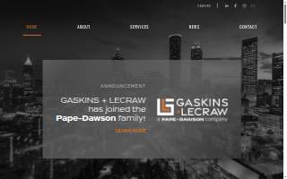 Gaskins + LeCraw website