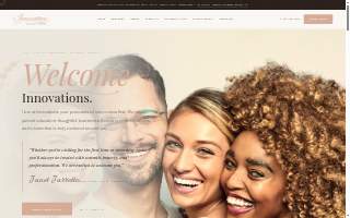 Innovations Wellness & MedSpa website
