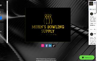 Mohns Bowling Supply website