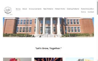 Our Village Pediatrics website