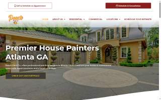 Peach Paint website