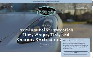 Sayles Auto Detail website