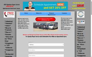 Appliance Service Atlanta website