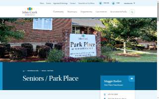 City of Johns Creek - Park Place website