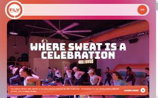 Fly Dance Fitness website
