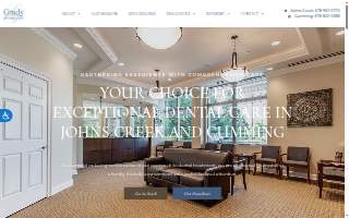 Grady Dental Care website