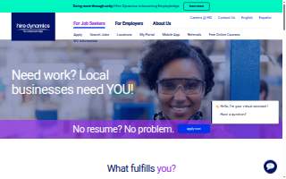 Hire Dynamics / ProLogistix / ResourceMFG website