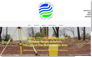 Land Survey Solutions of Johns Creek website