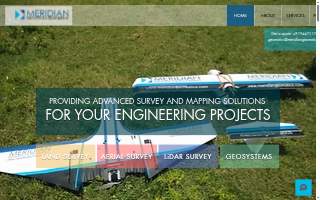 Meridian Geomatics, LLC website