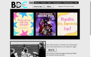 Bravo Dance Center GA website