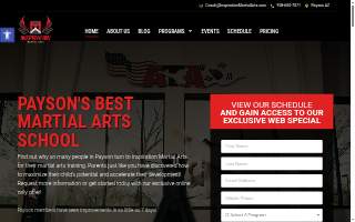 Inspiration Martial Arts Kennesaw website