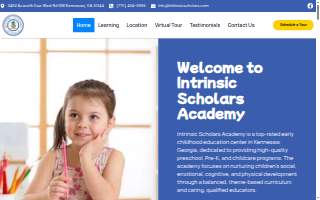 INtrinsic Scholars Academy website