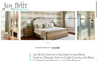 Jan Britt Interiors website