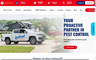 Lookout Pest Control of Kennesaw website