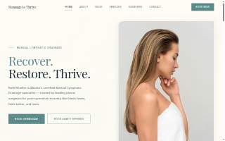 Massage to Thrive website