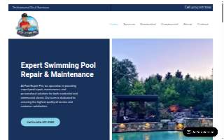 Pool Repair Pro website