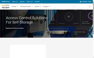 PTI Security Systems website