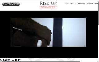 Rise Up Brazilian Jiu Jitsu website