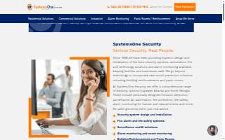 SystemsOne Security of Kennesaw website