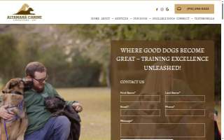Altamaha Canine Consulting LLC. of Kingsland website