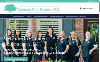 Camden Oral Surgery website