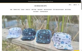 CM Design and Gifts website