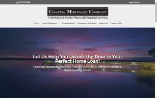 Coastal Mortgage Company website