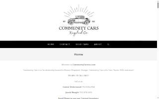 Community Cars Inc website