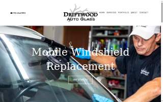 Driftwood Auto Glass website