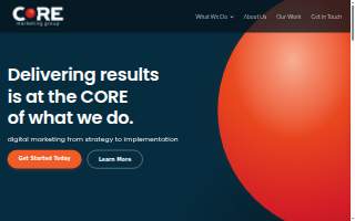 CORE Marketing Group website
