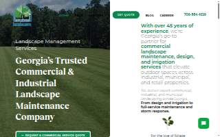 LaGrange Landscape and Maintenance website