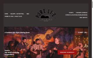 Pure Life House of Music website