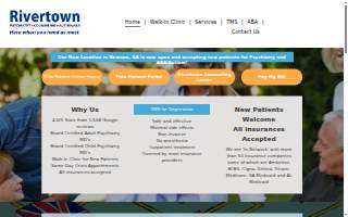 Rivertown Psychiatry - Opelika / Auburn website