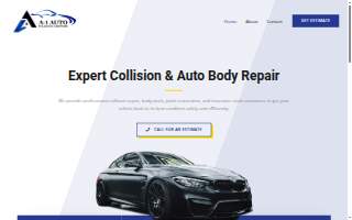 A1 Auto Collision & Repair website