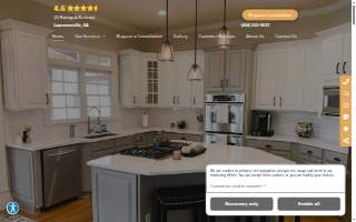 Advanced Kitchen Refinishers website
