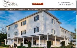 Ashton Manor at Sugarloaf | Independent & Assisted Living website