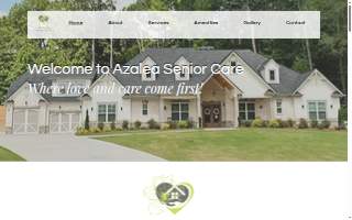 Azalea Senior Care website