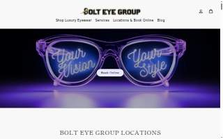 Bolt Eye Group - Lawrenceville Family Eyecare website