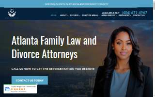 Crystal Wright Law Lawrenceville website